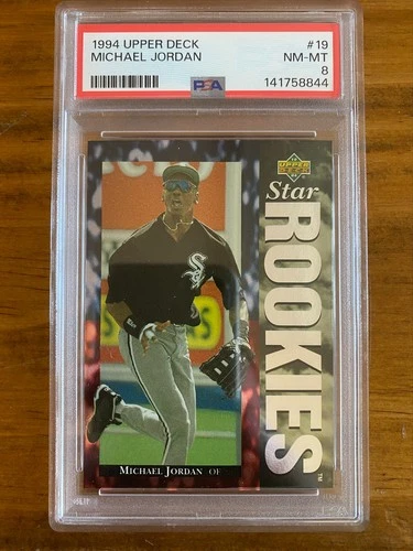 1994 Upper Deck Michael Jordan #19 PSA 8