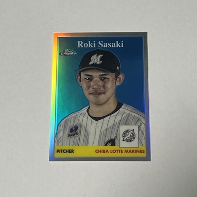 2022 TOPPS CHROME NPB ROKI SASAKI 1958 #58-1 REFRACTORS DODGERS MINT