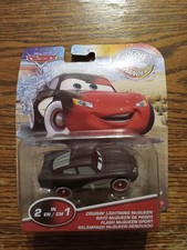 DISNEY CARS COLOR CHANGERS BLACK/RED CRUISIN' LIGHTNING MCQUEEN 1:55