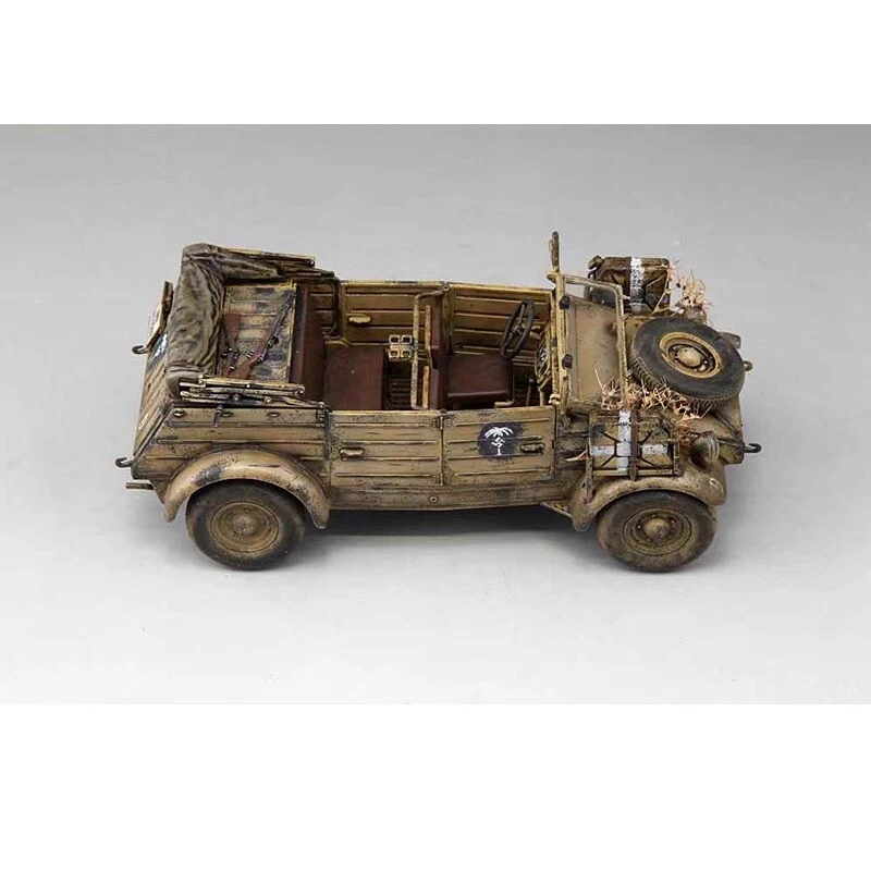 Camión de cañón alemán 82 1/35 Wehrmacht 21ª División Blindada Norte de África 1943 Foto 3 de 4