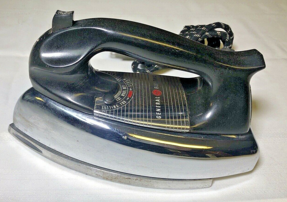 General Electric 179F40 Vintage Steam Iron | eBay