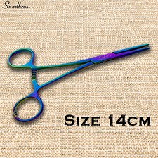 Pinze Emostatiche Kelly Pinze Emostatiche Chirurgiche Kelly Curve E Dritte, In Acciaio Inox, Set 2 Pezzi Azatek Ablatore Ems - Foto 11