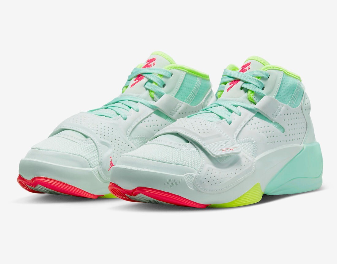 Nike Air Jordan Zion 2 Barely Green FLASH CRIMSON-VOLT Nike Air Jordan Zion 2 Barely Green FLASH CRIMSON-VOLT