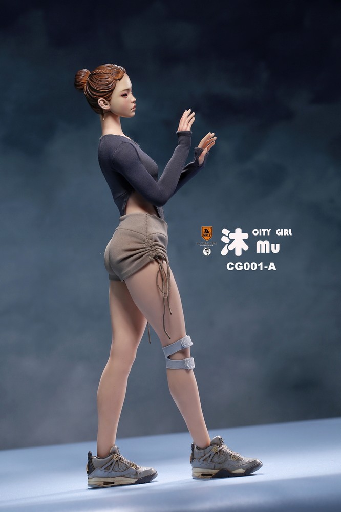 1/6 Mr.Z Model Studio CG001 City Girl Mu/Bing Female Action Figure