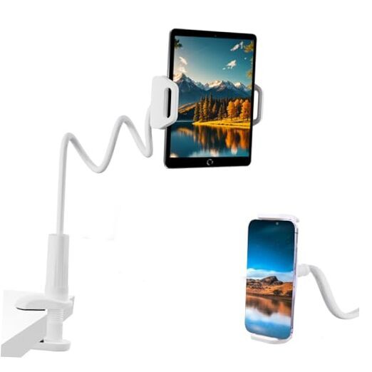 Gooseneck Tablet Holder for Bed 4.7-11