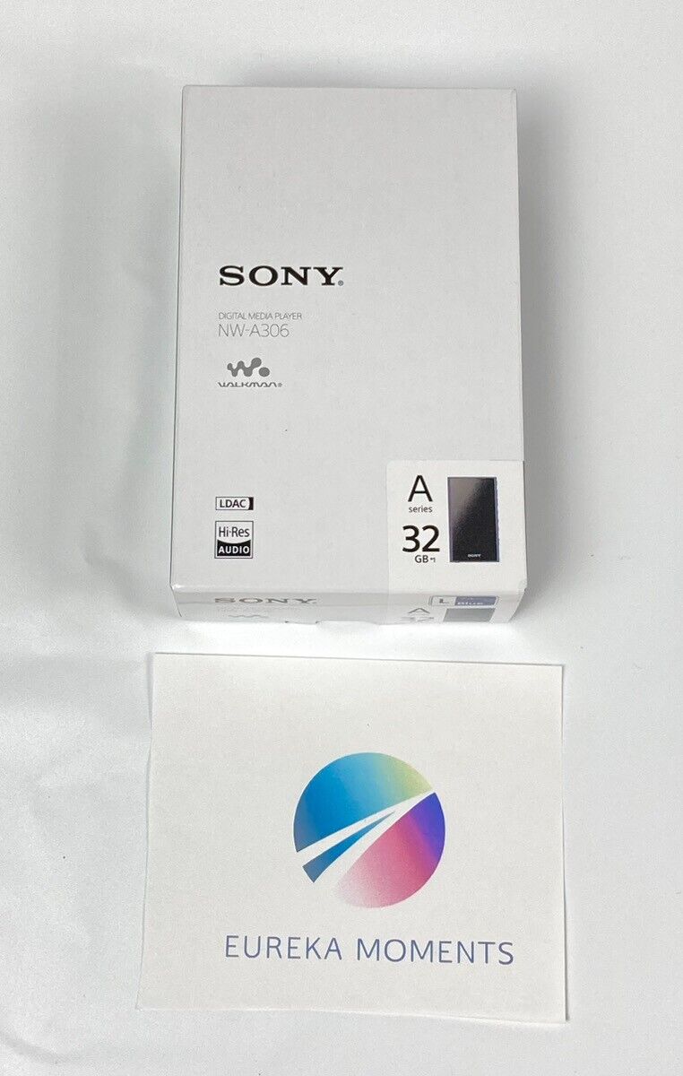 SONY WALKMAN 32GB Hi-Res A300 Series NW-A306 Audio Player Black