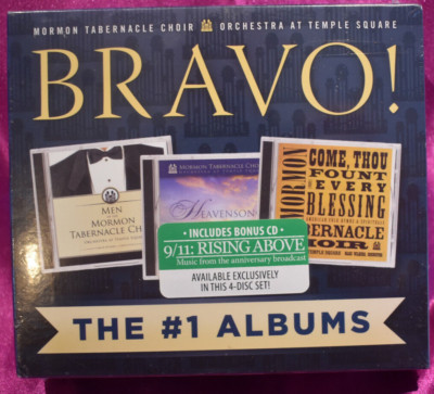 SEALED Bravo! the #1 Albums by Mormon Tabernacle Choir 4 CD Box Set