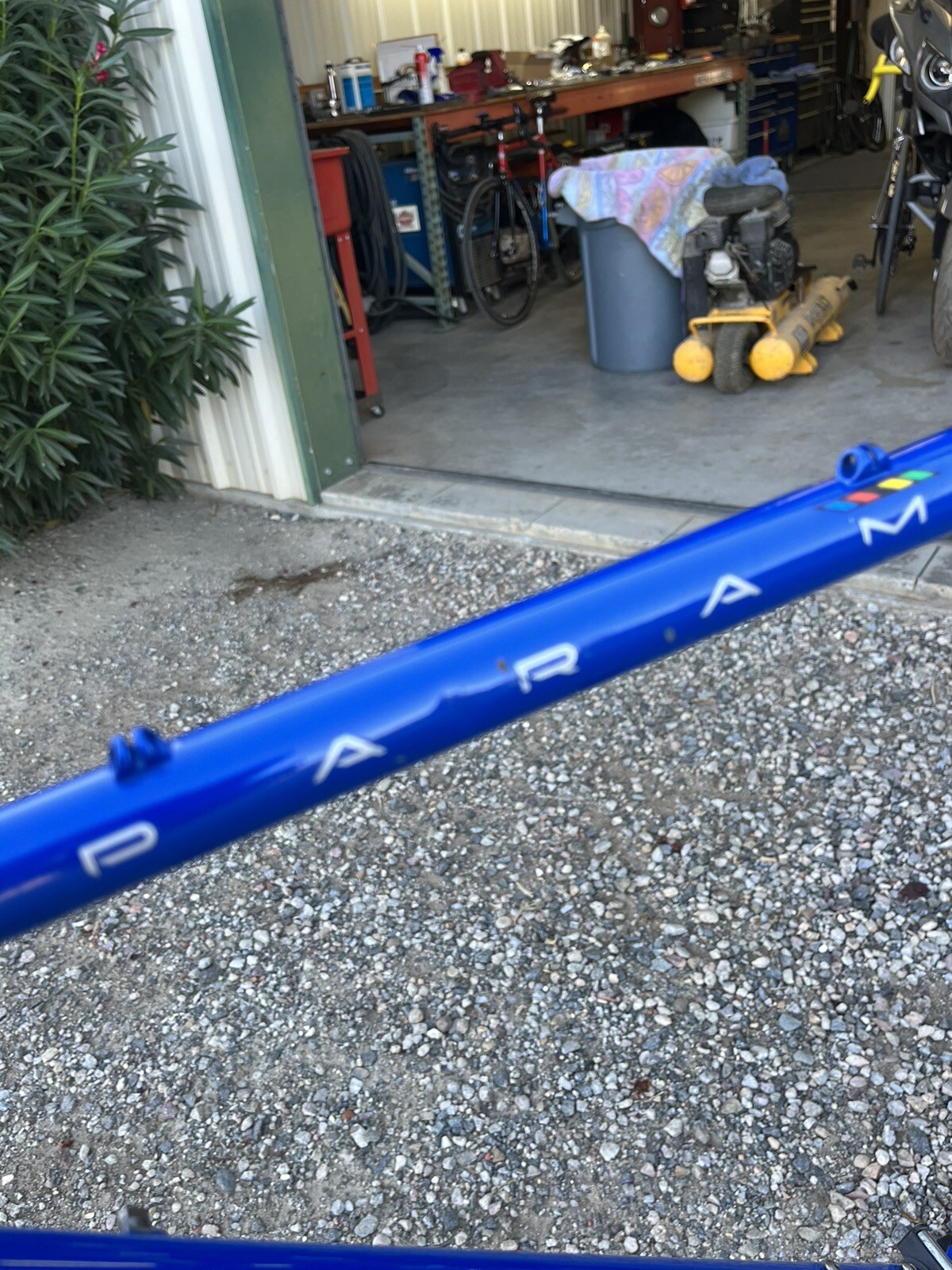 1986 Waterfordbuilt Schwinn Paramount Columbus SLX frame And Fork 56cm