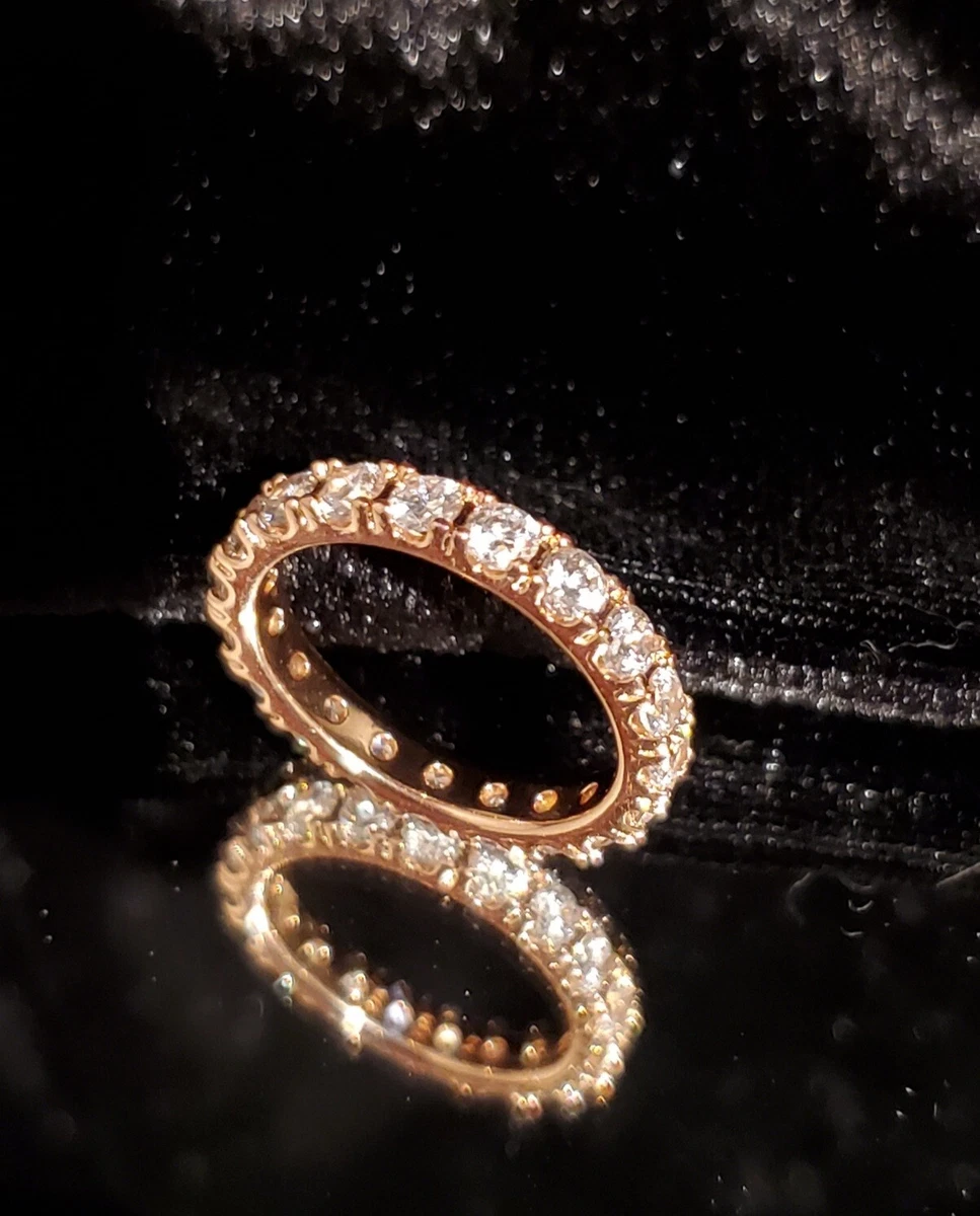 ALE MET 54 Pandora Eternity Band Rose Gold