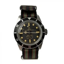 Walter Mitt Sea Bond Steel Automatic Black Vintage Diver Unisex Watch