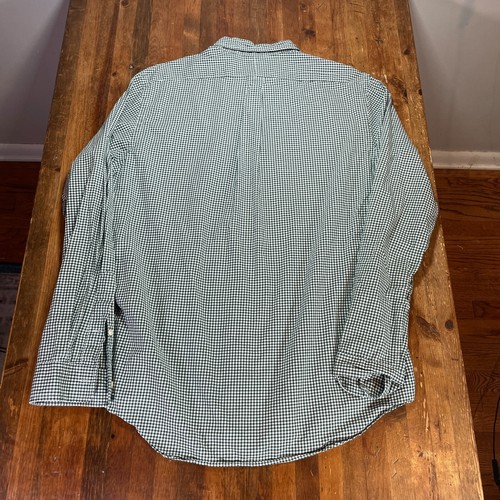 Polo Ralph Lauren Shirt Mens Large Green Check Button Up Casual Preppy - Picture 11 of 12