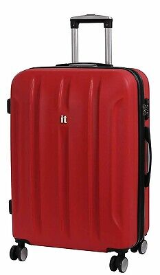 It Luggage Proteus 8 Wheel Expander Medium Suitcase Twilight Blue 71cm TSA Lock
