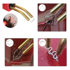 500Pcs 0.8mm Wave Hot Staples for Car Plastic Bumper Welding Wave Stapler