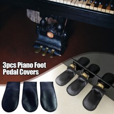 3X Piano Pedal Cover Protective Sleeves Pedals Foot Protectors Accessories Pad
