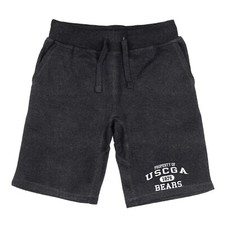 United States US Coast Guard Academy Bears USCGA College Fleece Property Shorts