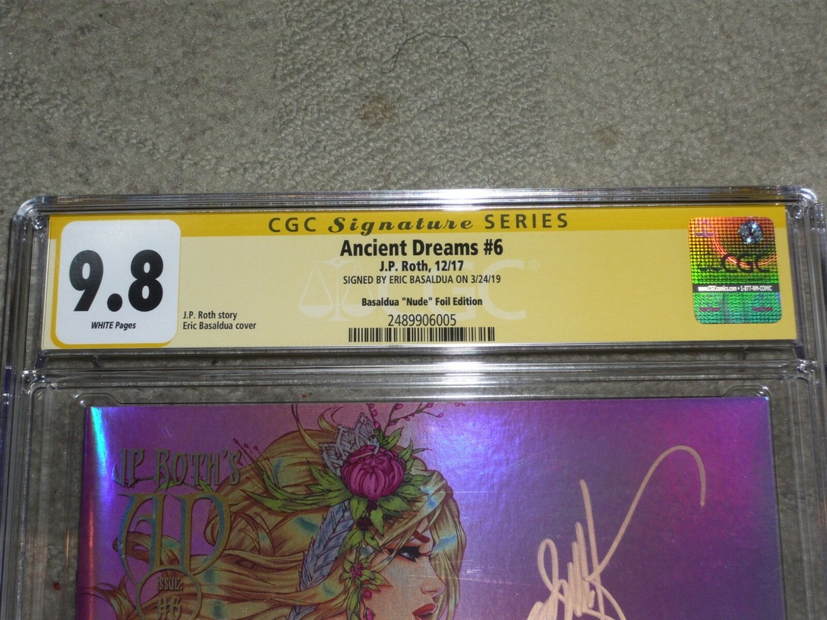 CGC SIGNATURE 9.8 - ROTHIC COMICS - ANCIENT DREAMS #6 LILY FOIL