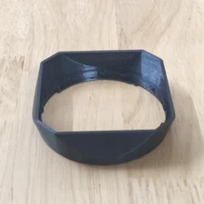 3D Print Square Lens Hood Replace LH582-01 for SIGMA 56mm 1:1.4 DC DN 018 Lens，
