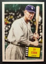 2023 Topps Archives 1957 Hit Stars #57HS-1 Ty Cobb Tigers