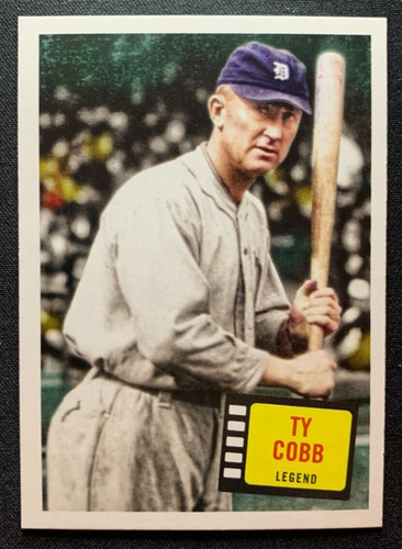 Ty Cobb #57HS-1 2023 Topps Archives 1957 Hit Stars card