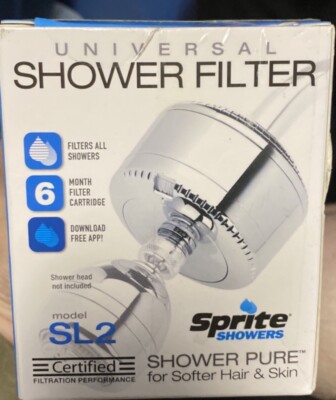 Universal Shower Filter Strike For Soft Hair And Skin  