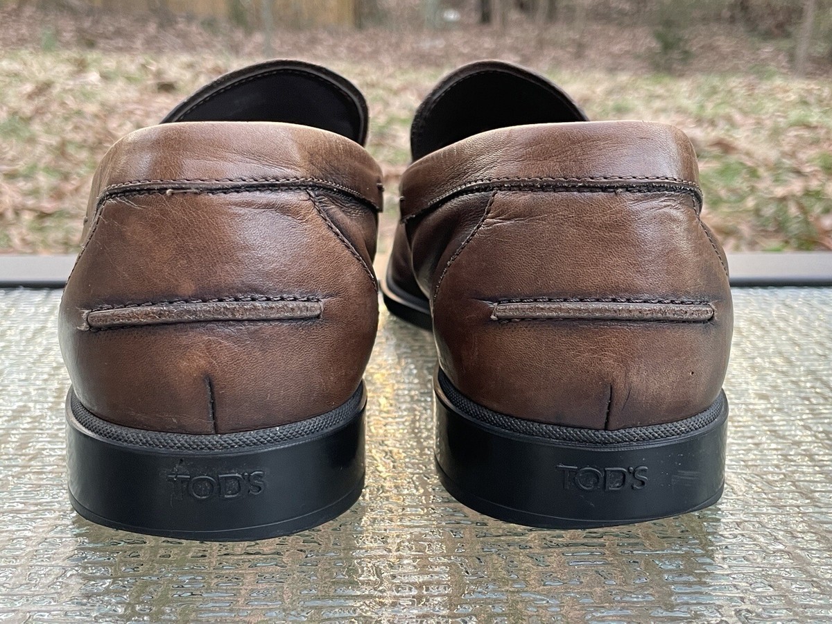 Tod’s Calfskin Chestnut Brown Loafers XXM51B00010S5PS603-02.jpg main image 3
