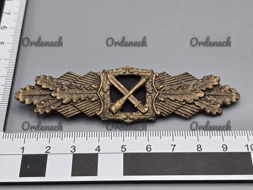 BRONZE STAGE CLOSE COMBAT BRACES - 57 SHAPE - EARLY MANUFACTURE - BUNDESWEHR BW - Picture 9 of 10