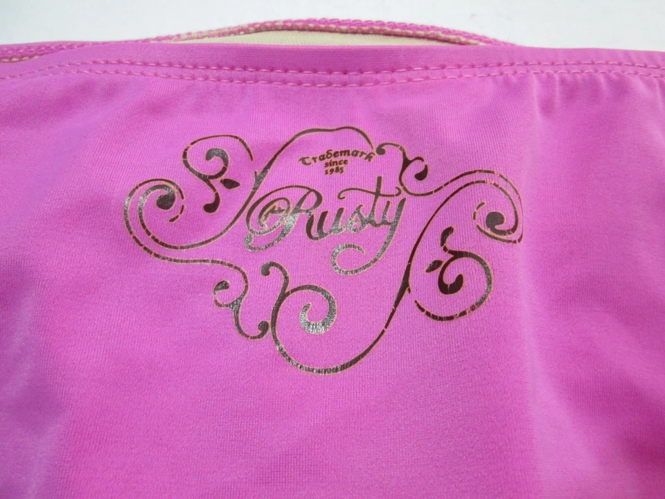 Nuevo con etiquetas Ropa de playa con logotipo elástico descarado fucsia talla M oxidado para mujer Foto 4 de 4