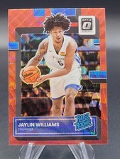 Jaylin Williams 2022-23 Donruss Optic Red Wave Asia #246 Rated Rookie Thunder