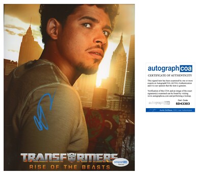 ANTHONY RAMOS SIGNED TRANSFORMERS RISE OF THE BEAST 8x10 PHOTO - ACOA COA