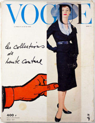 RENE GRUAU Guy Bourdin HENRY CLARKE Doisneau COUTURE Zizi Jeanmaire PARIS VOGUE