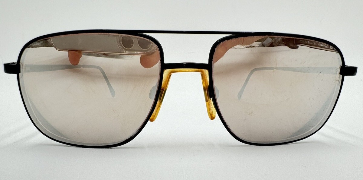 LUXOTTICA Aviator Sunglasses Polarized Frames Mirror Lens 145