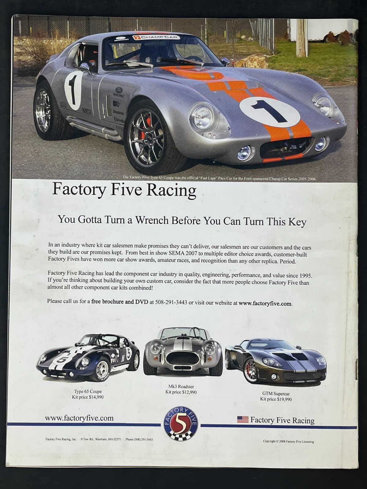 Kit Car Builder Magazine April 2009 Lotus 7 SEMA Suspension Drag