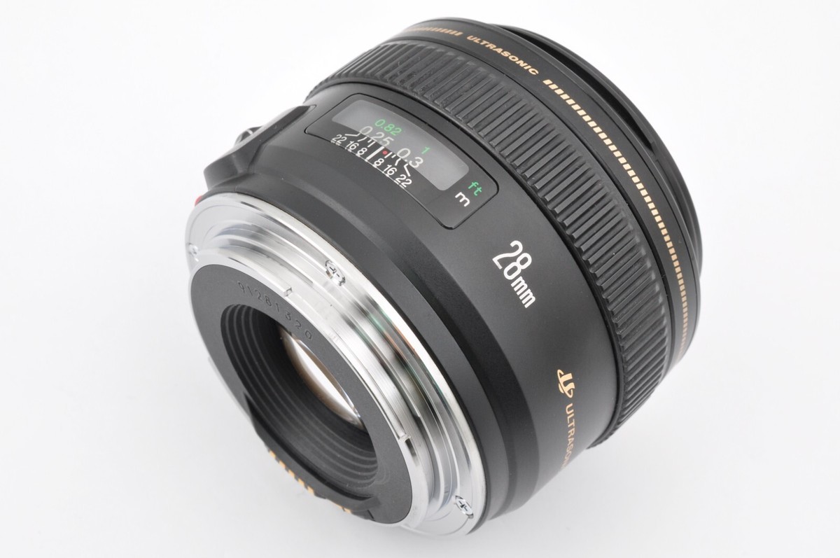 MINT Canon EF 28mm F/1.8 USM Wide Angle Prime Lens From