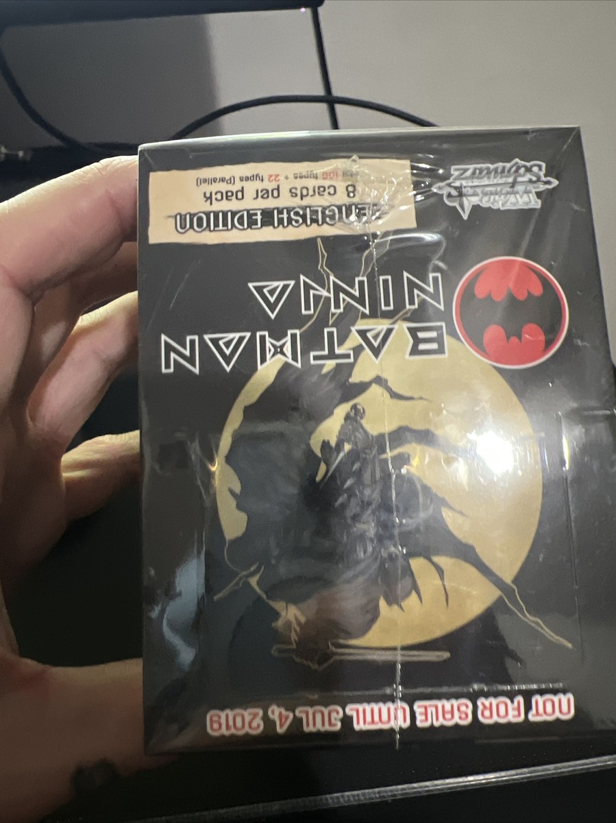 batman ninja booster box Weiss Schwarz - English The design mixes classic Batman attitude with samurai Batman Ninja Supply Set -