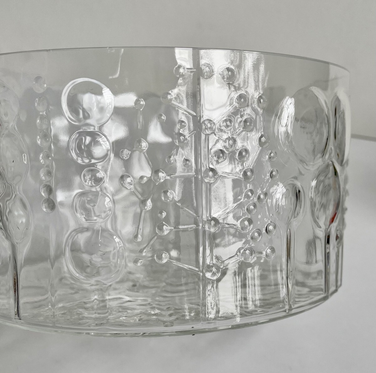 ARABIA Glass Flora BOWL Oiva TOIKKA 7.5