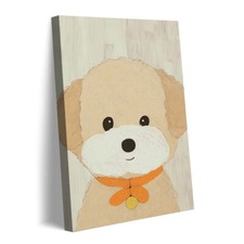 Cute Puppy Wall Art Canvas Painting Home Decor Oil Painting Style Bedroom