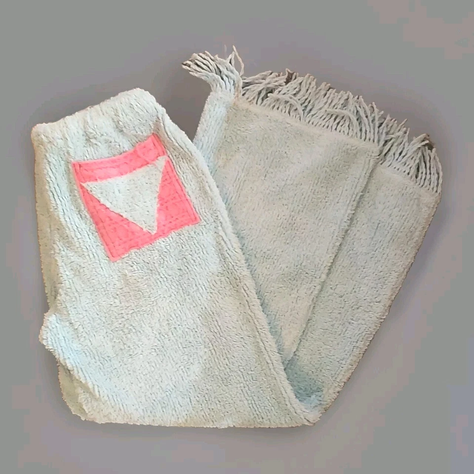  Chenille Fabric Fringe Palazzo Pants Vintage  - Image 3 of 3