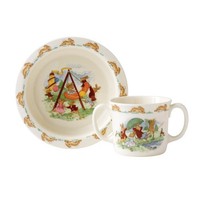 Bunnykins By Royal Doulton Baby Set, Multi-color Bunnykins By Royal Doulton Baby Set, Multi-color