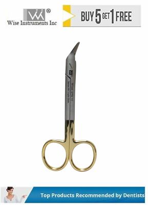 Dental Surgical Scissor Universal Wire Cutting, Angled, by Wise Instruments