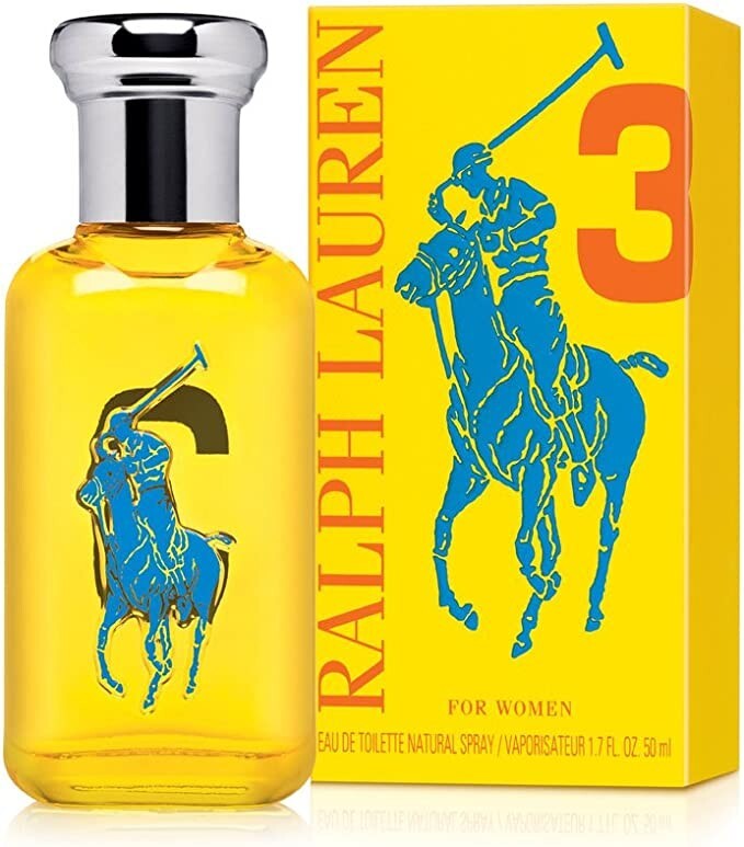 未使用❕POLO G BRITAIN BIGPONY 3 ポロ175/92 Polo Big Pony Yellow # 3 Women Ralph Lauren Eau de Toilette
