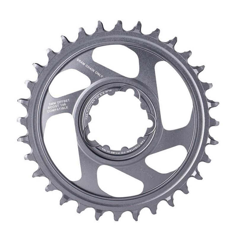 corona x-sync 2 boost direct mount 32t lunar grey per gx / x01 / xx1 eagle 12v 2