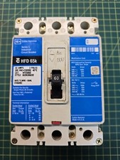 Cutler-Hammer Series C 600 Volt 3 Pole 60 Amp Circuit Breaker HFD3060L
