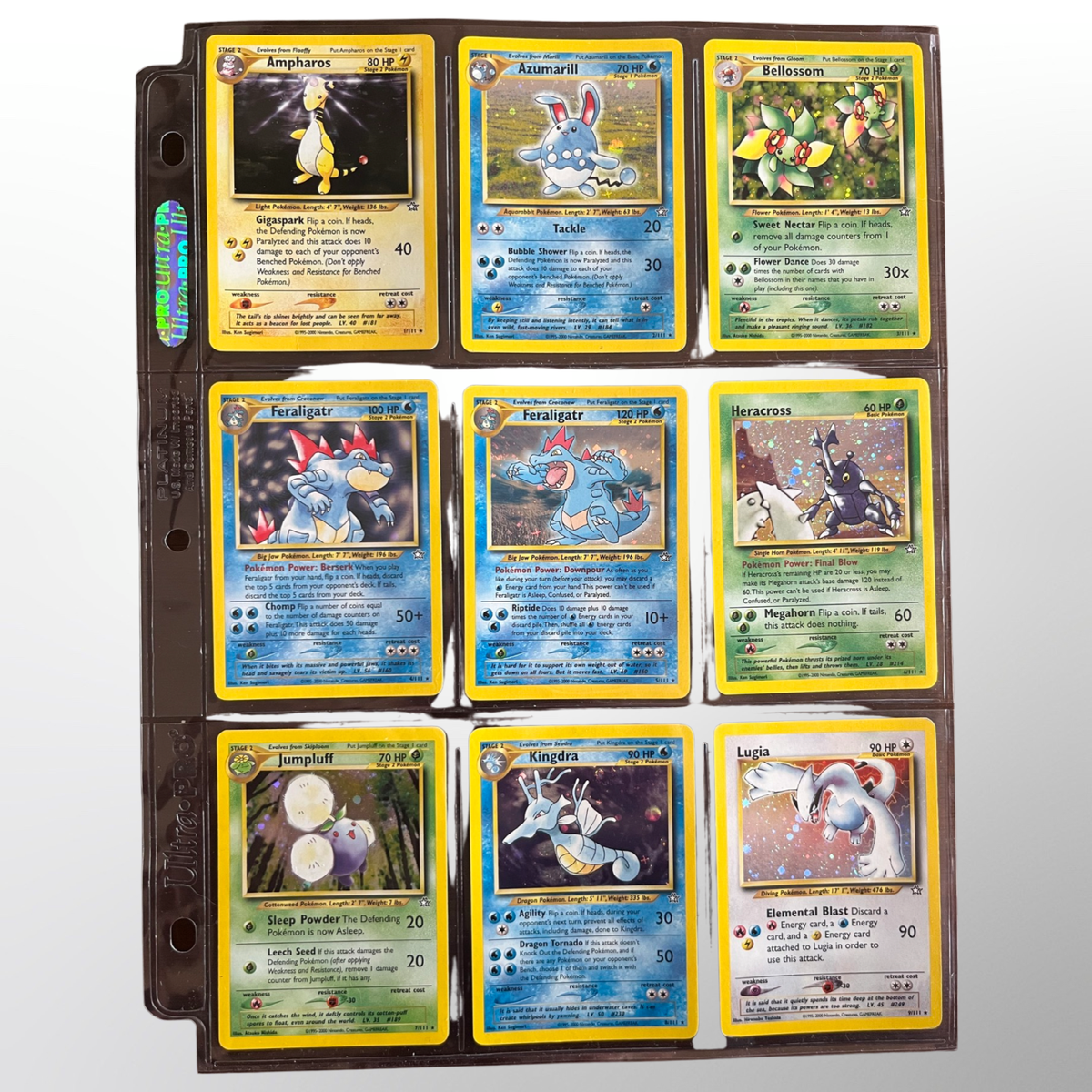 Pokemon TCG 2000: Neo Genesis Complete Full Set (111/111) in NM