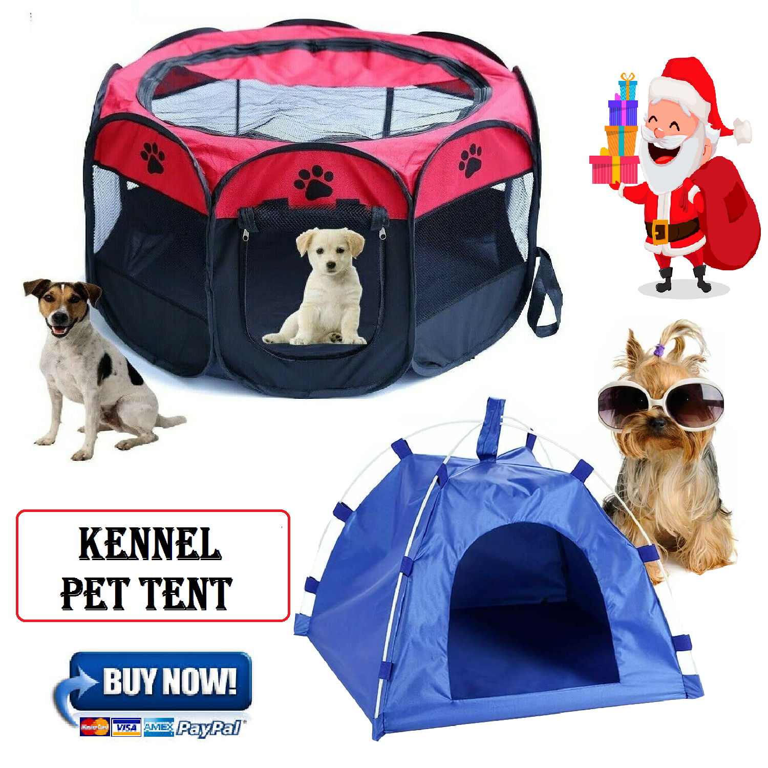 dog play tent