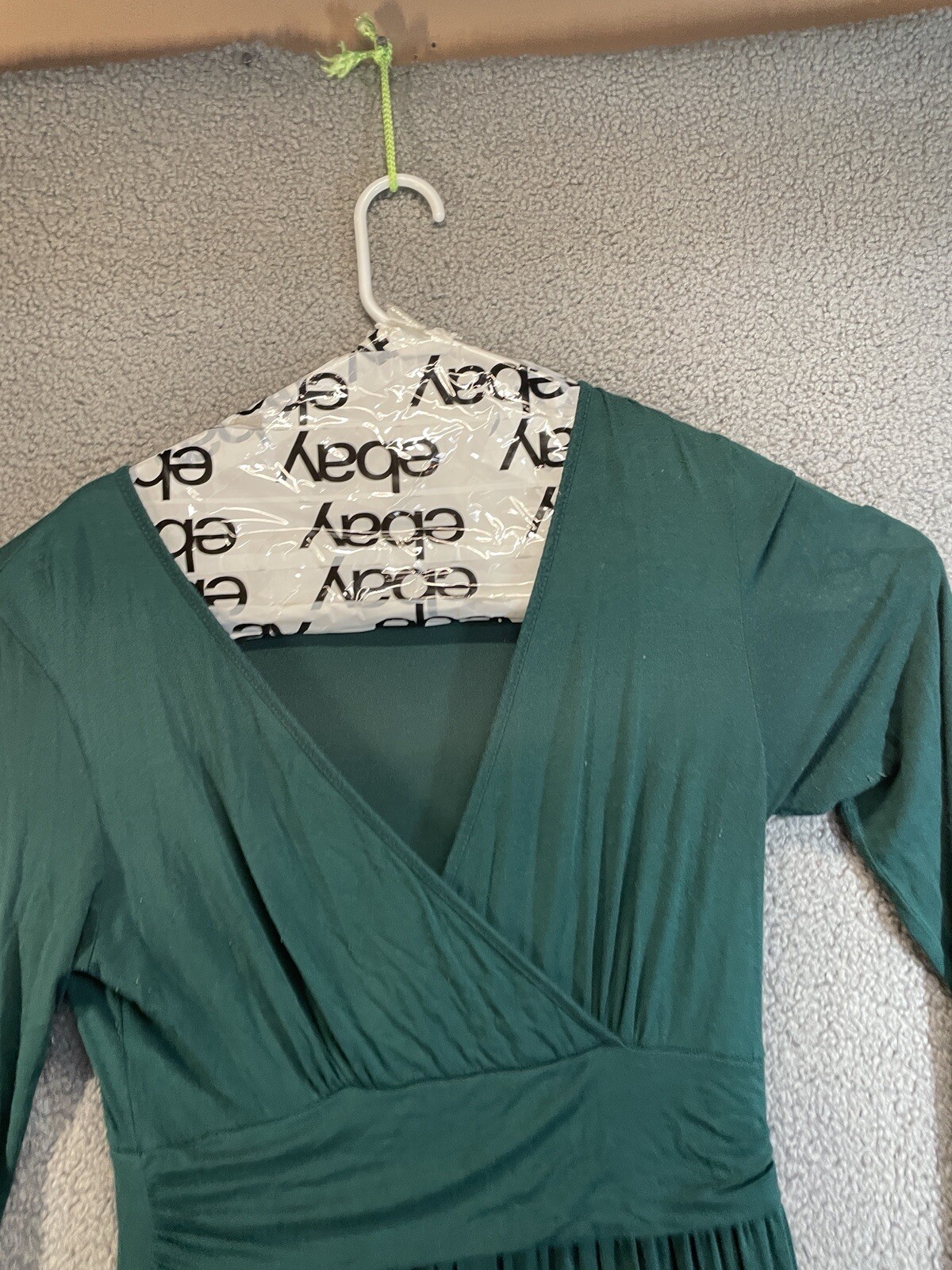 Ouges  Long Sleeve  Dress  Women’s  Green Long - image 2