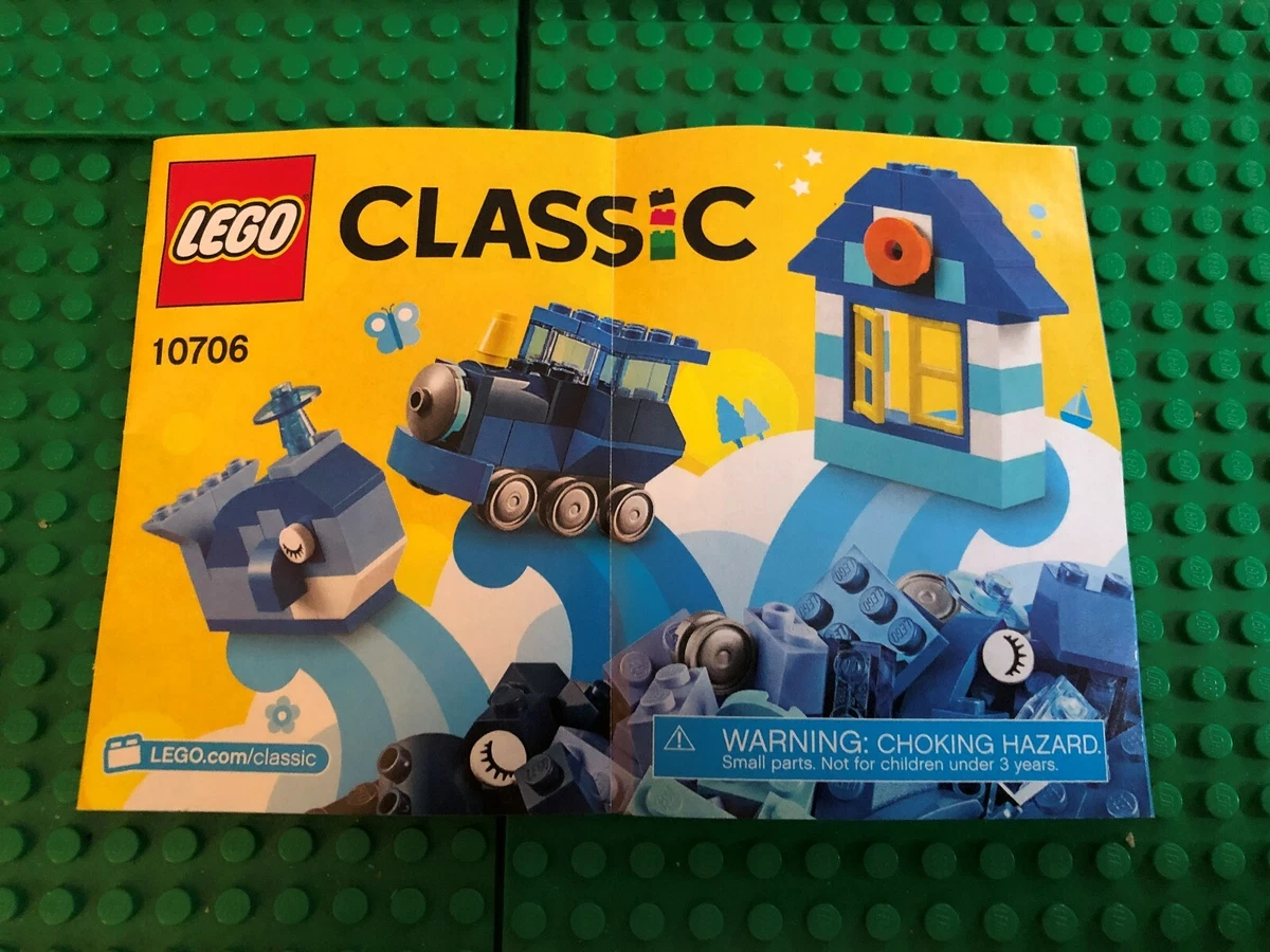 LEGO Classic Blue Creatividad Box 10706 Building Kit