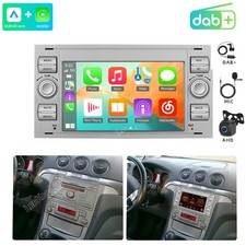 Autoradio DAB+ per Ford S-max 2007-2009 Apple Carplay Android 15 2+64G GPS KAM