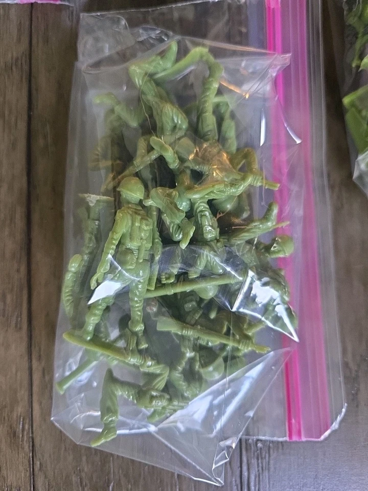 Gran Lote De Colección Verde Años 60/70 Ejército Hombres Soldados Foto 2 de 4