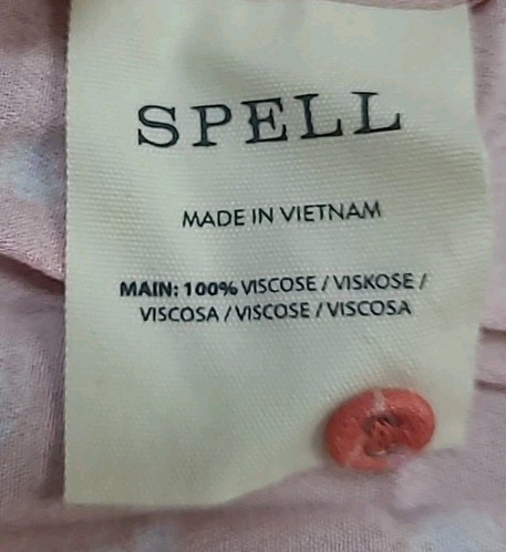 Neu Spell Langarm Knopfleiste Sonnenschein Bandit Maxikleid Cayenne Größe Large - Bild 6 von 8