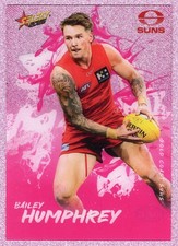 2026 AFL SELECT FOOTY STARS ADRENALINE ACETATE PINK CARD - ASP43 Bailey HUMPHREY